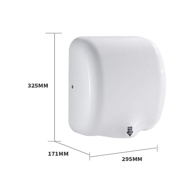 MODUN M-9999 MIRROR Высокоскоростная сушилка для рук Jet мощностью 1200 Вт ABS пластиковая коммерческая сушилка для ванной